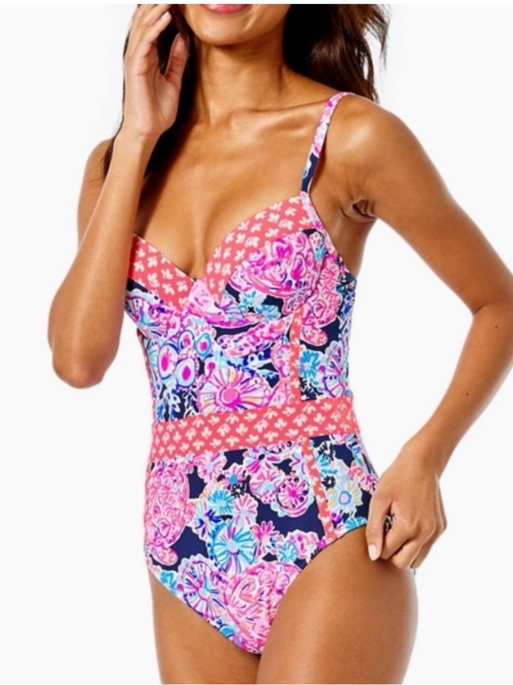 Lilly Pulitzer Women's Palma Underwire One-Piece Swimsuit